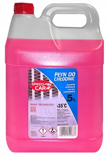 

Płyn Do Chłodnic -35 C 5 L Różowy