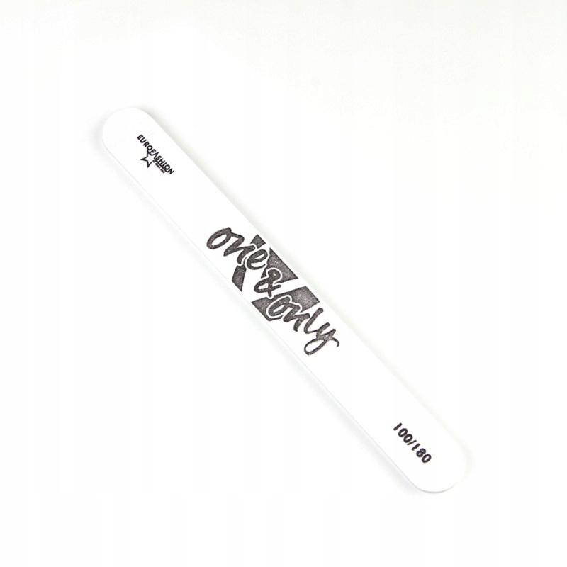 Pilnik EF One & Only prosty biały 100/180