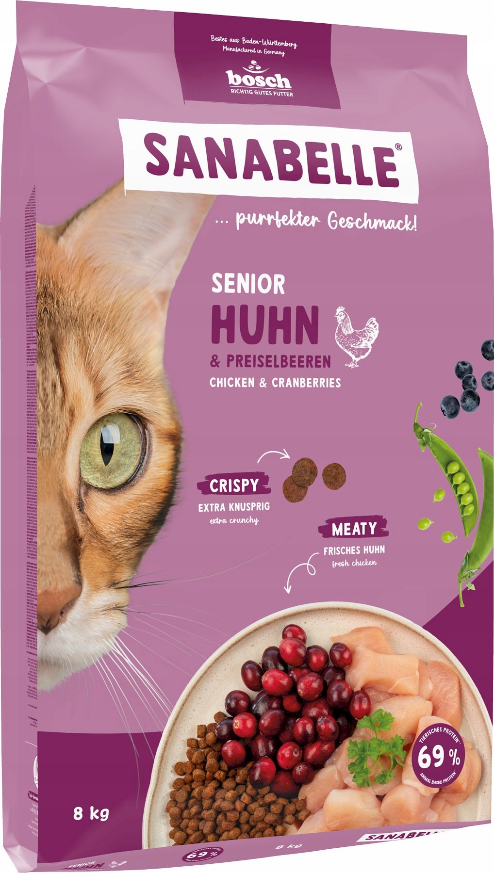 Levně Bosch Bosch Sanabelle Senior Drůbež 8 kg