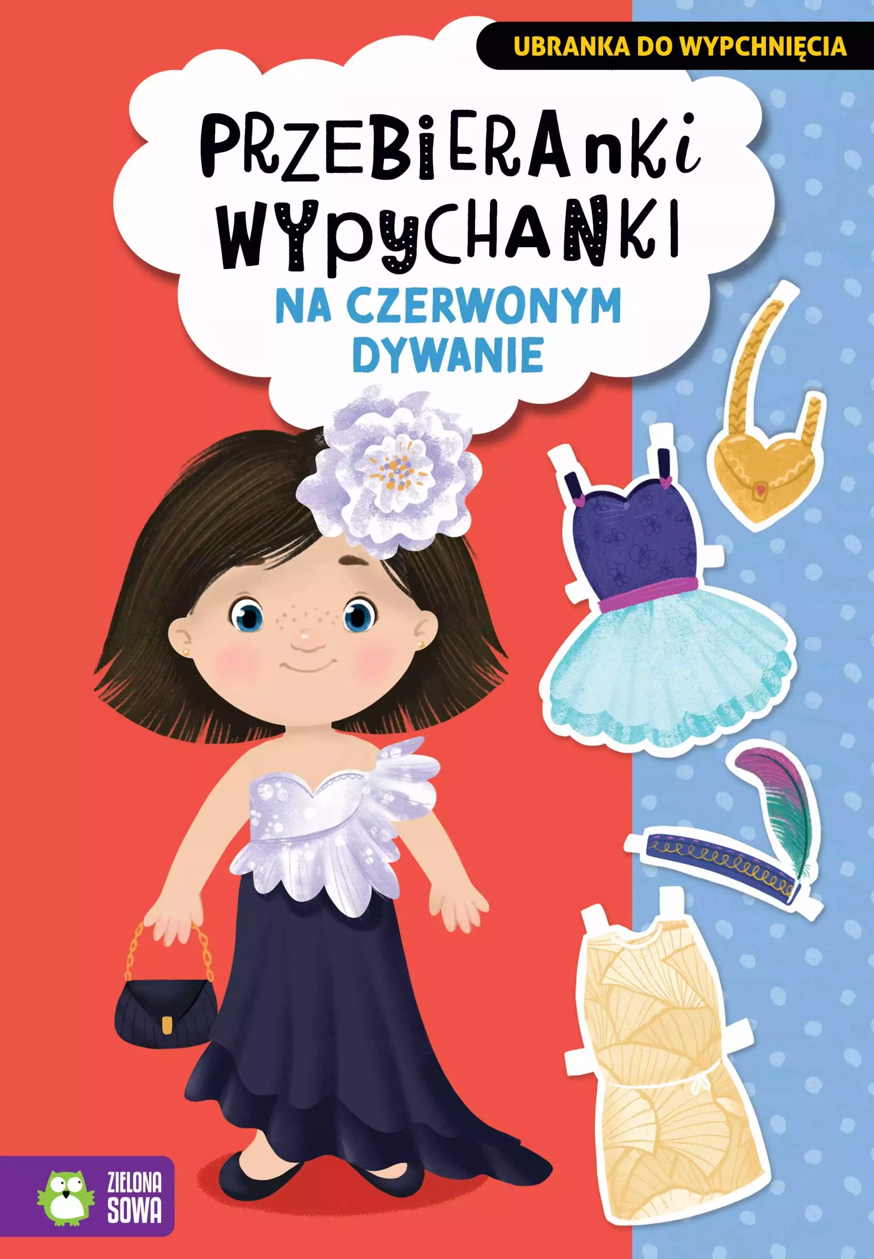 Przebieranki wypychanki. Na czerwonym dywanie. Zielona Sowa