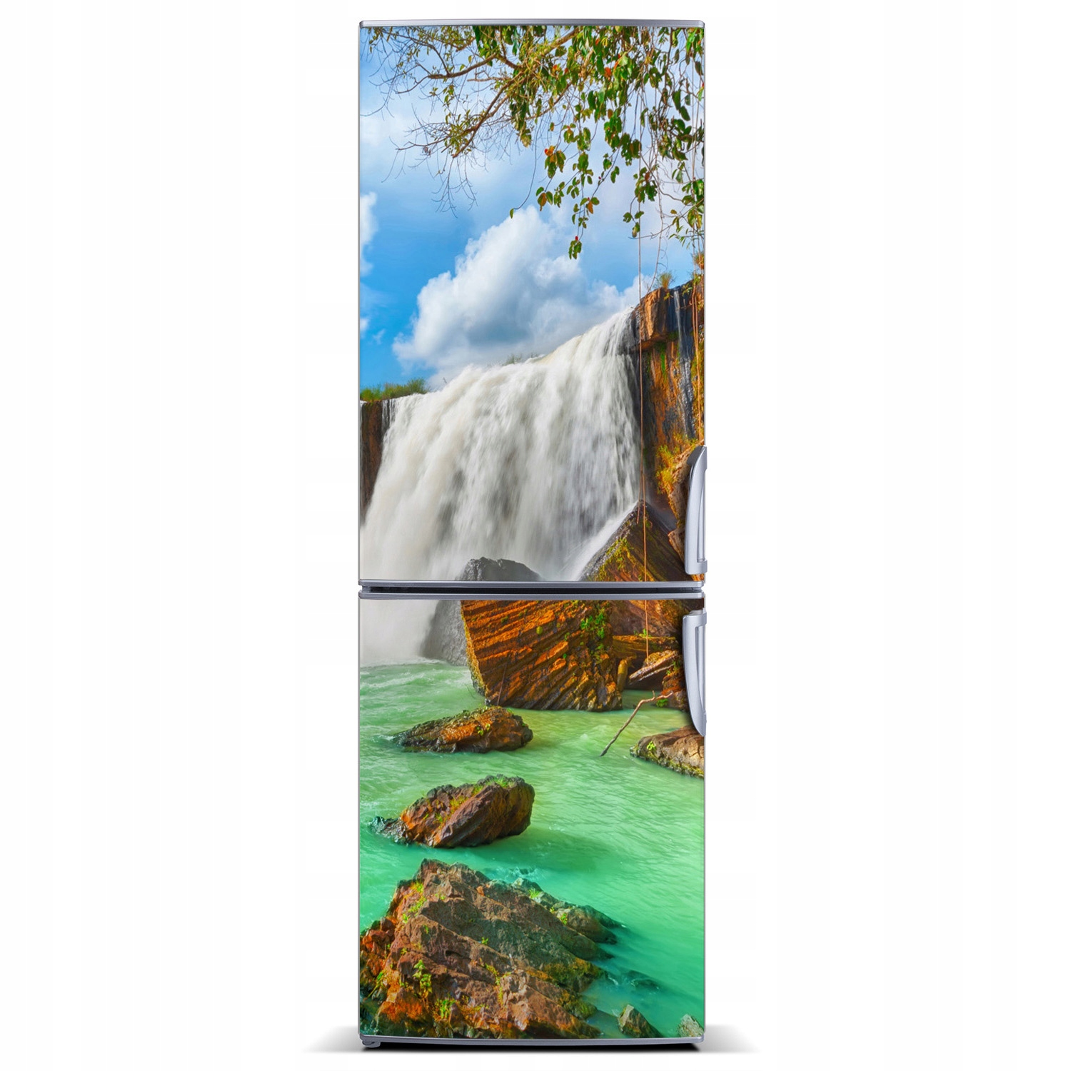 

Magnes na lodówkę Krajobrazy Wodospad 60x180