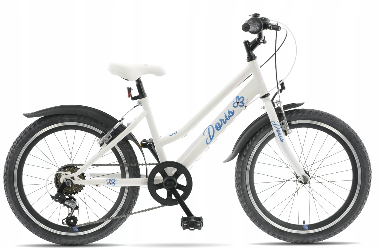 Rower dziecięcy 20" Kands Doris biały niebieski R23