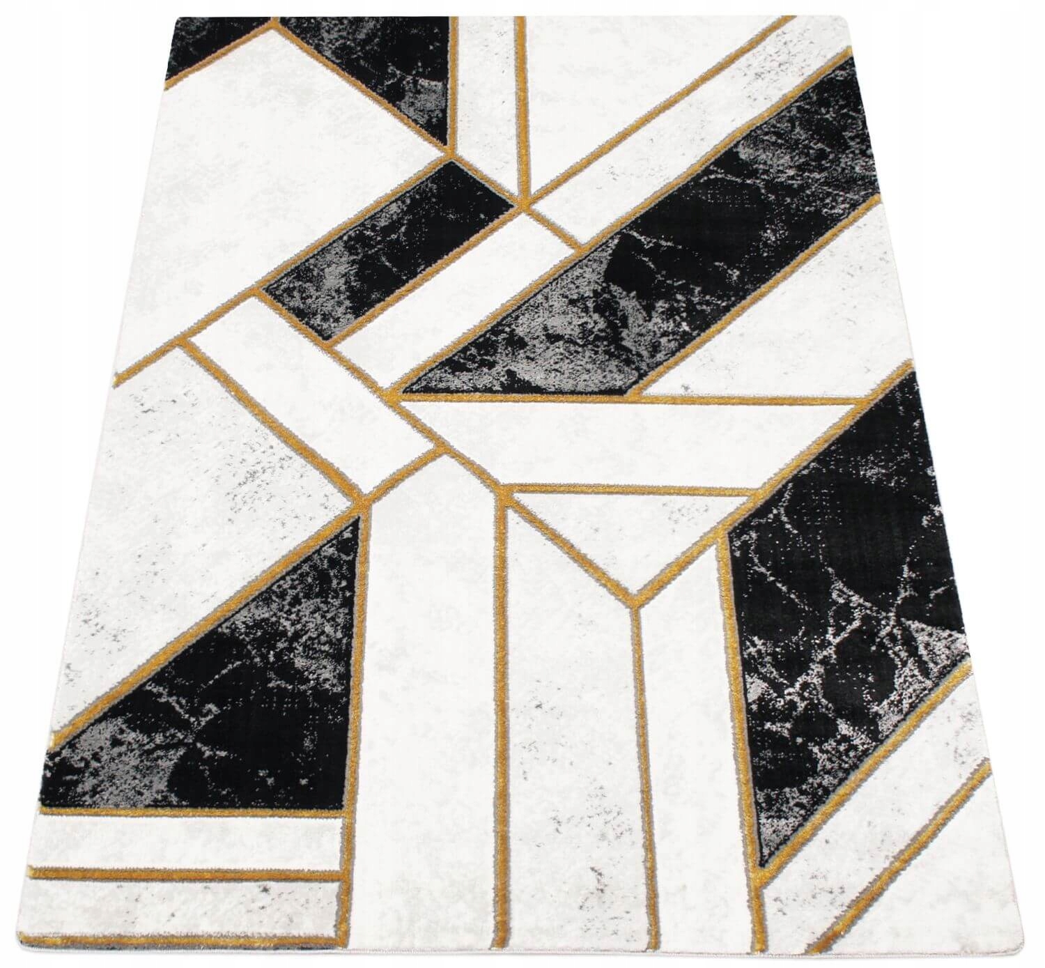 Měkký Koberec Do Obývacího Pokoje Moderní Glamour 80X150