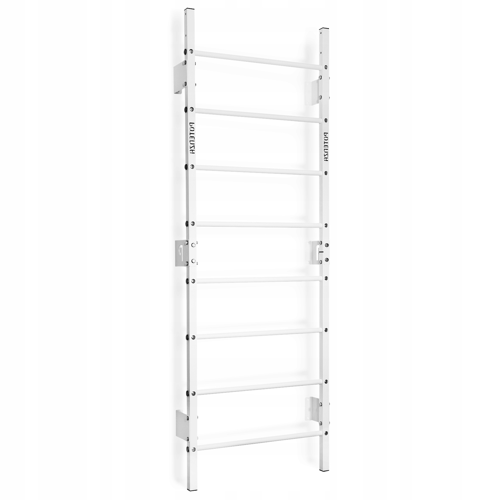 Drabinka gimnastyczna rehabilitacyjna biała do ćwiczeń stalowa Potenza