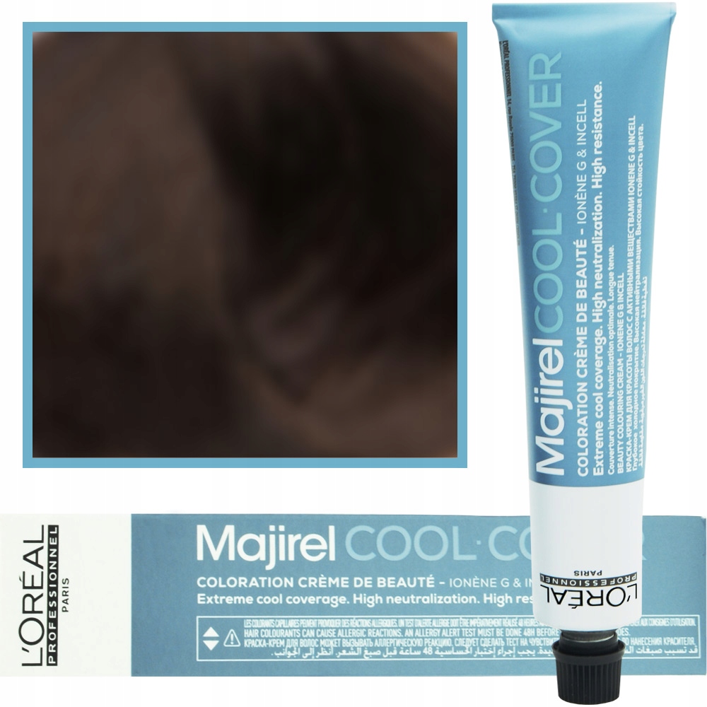 

Loreal Majirel Cool Cover Farba 50 ML kolor 4