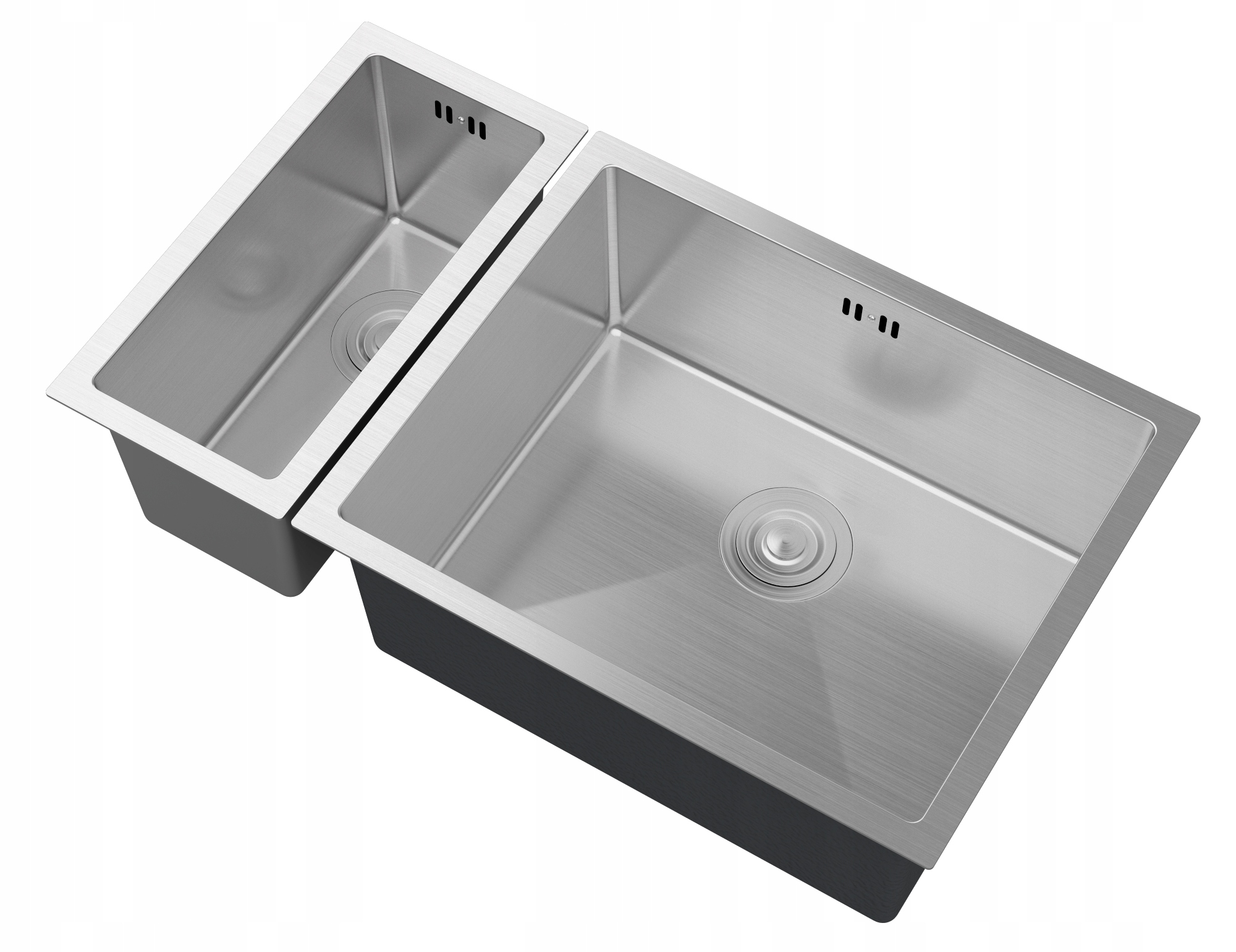 Jeden A Pol Komorový Oceľový Drez, Sada BARI2254