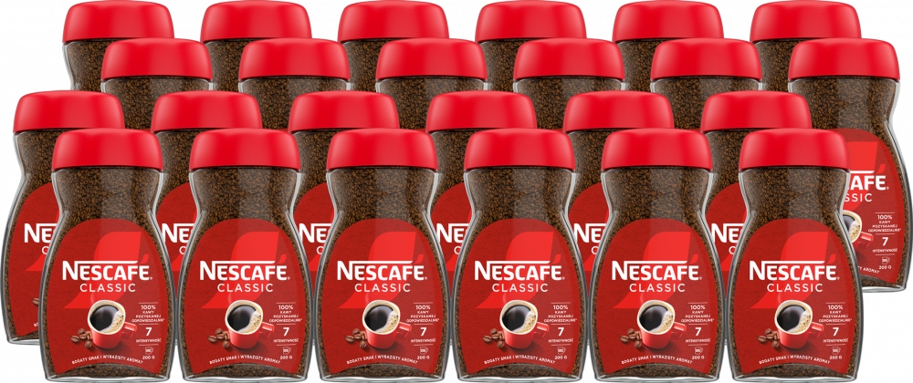 Kawa rozpuszczalna Nescafé Classic 200g x24