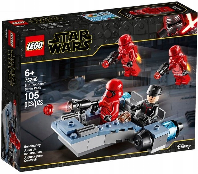 

Lego Star Wars 75266 Zestaw bitewny Sithów Nowy
