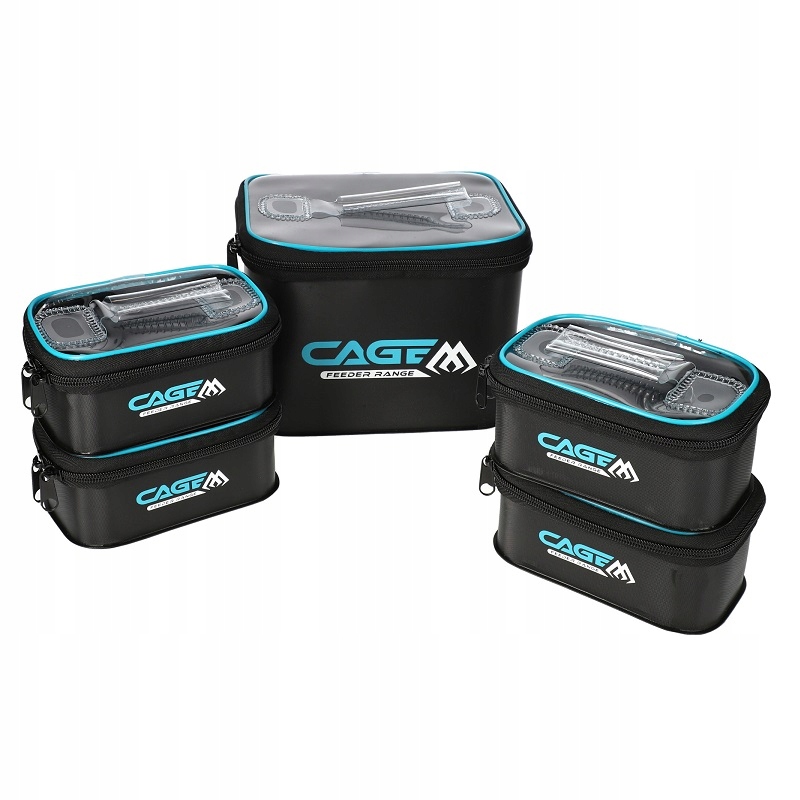 Mikado Komplet pojemników zanętowych Cage Bait Box Eva 002