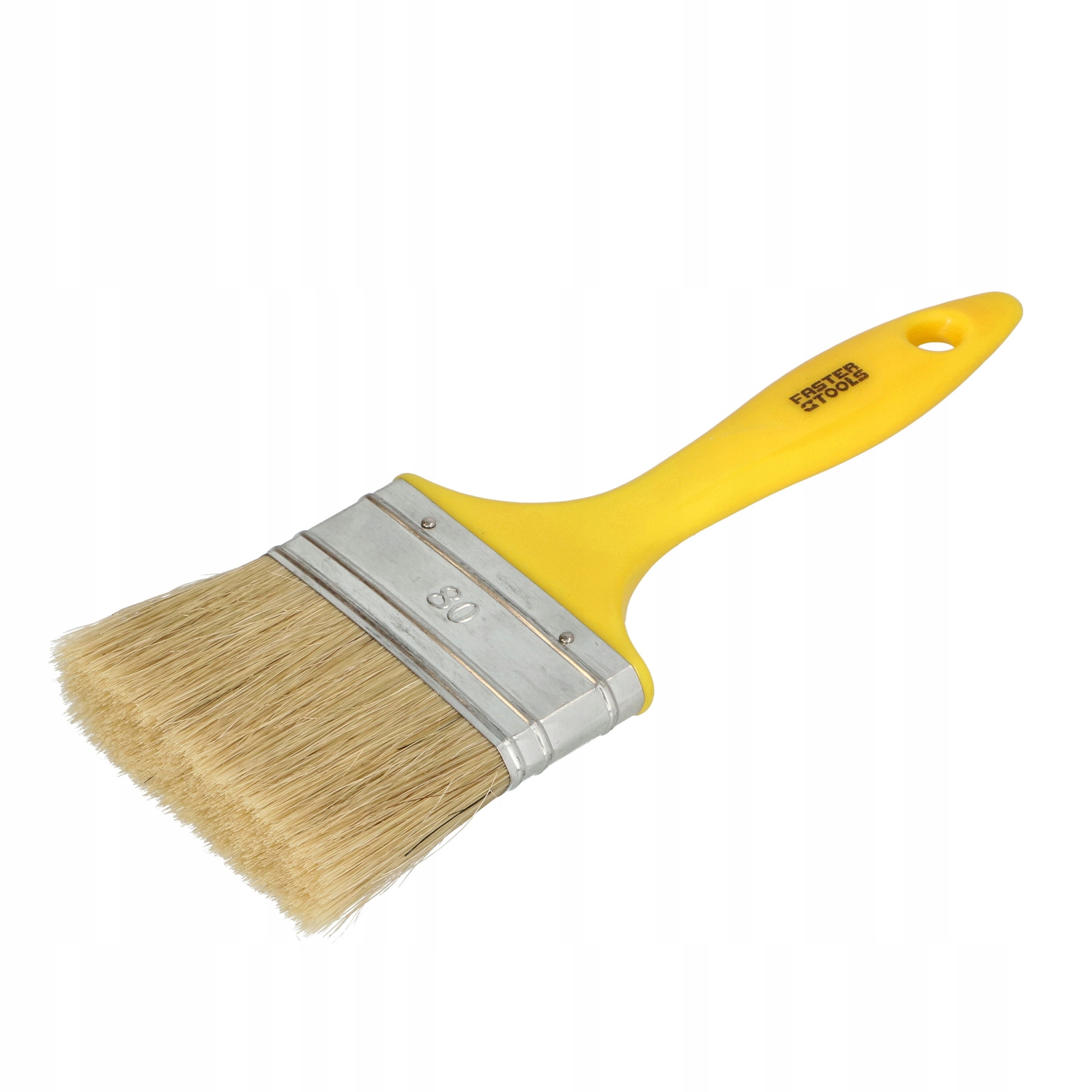 Faster Tools plochý štetec na olejové farby 80 mm Sada 50 ks