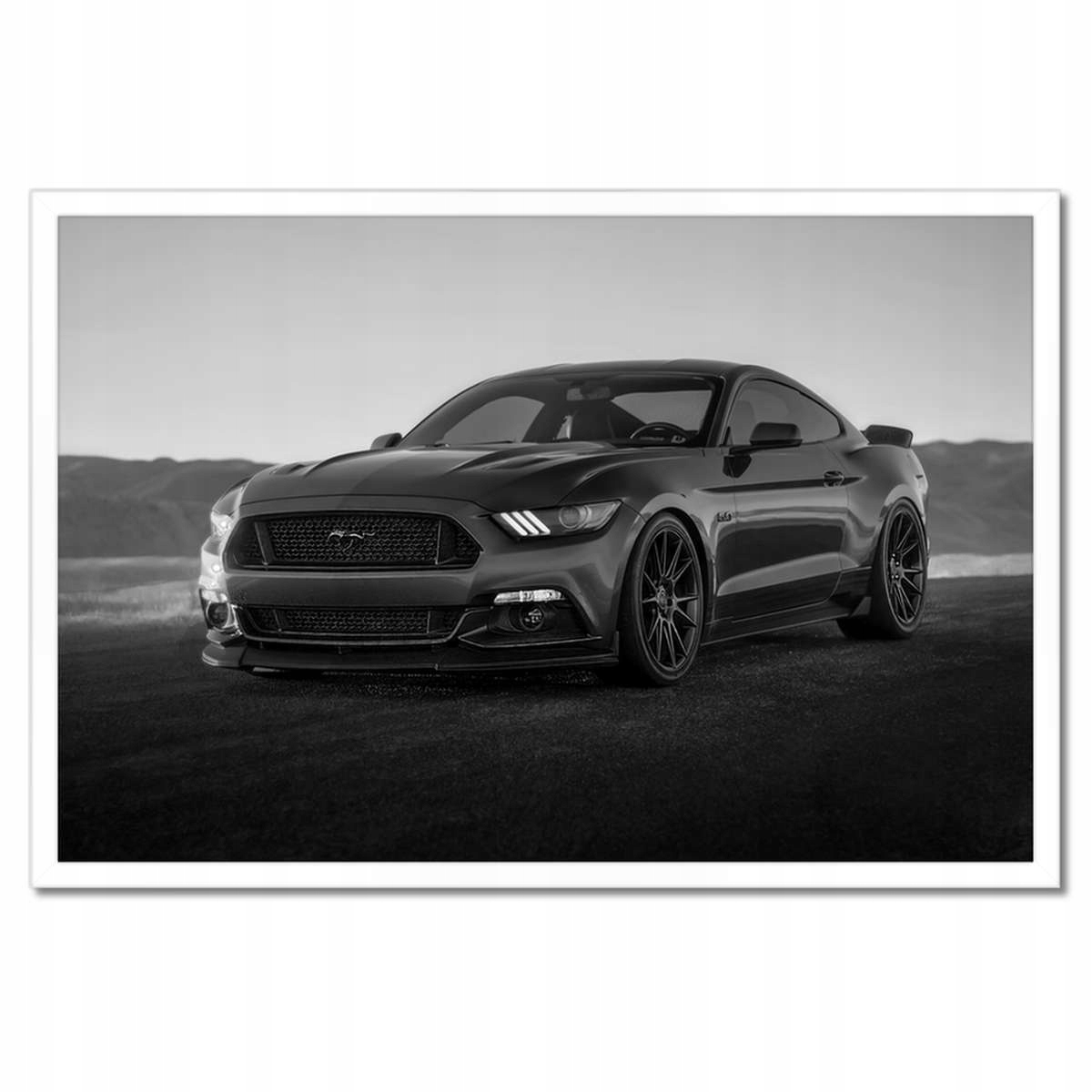 Plakáty v rámu 60x40 Ford Mustang Auto