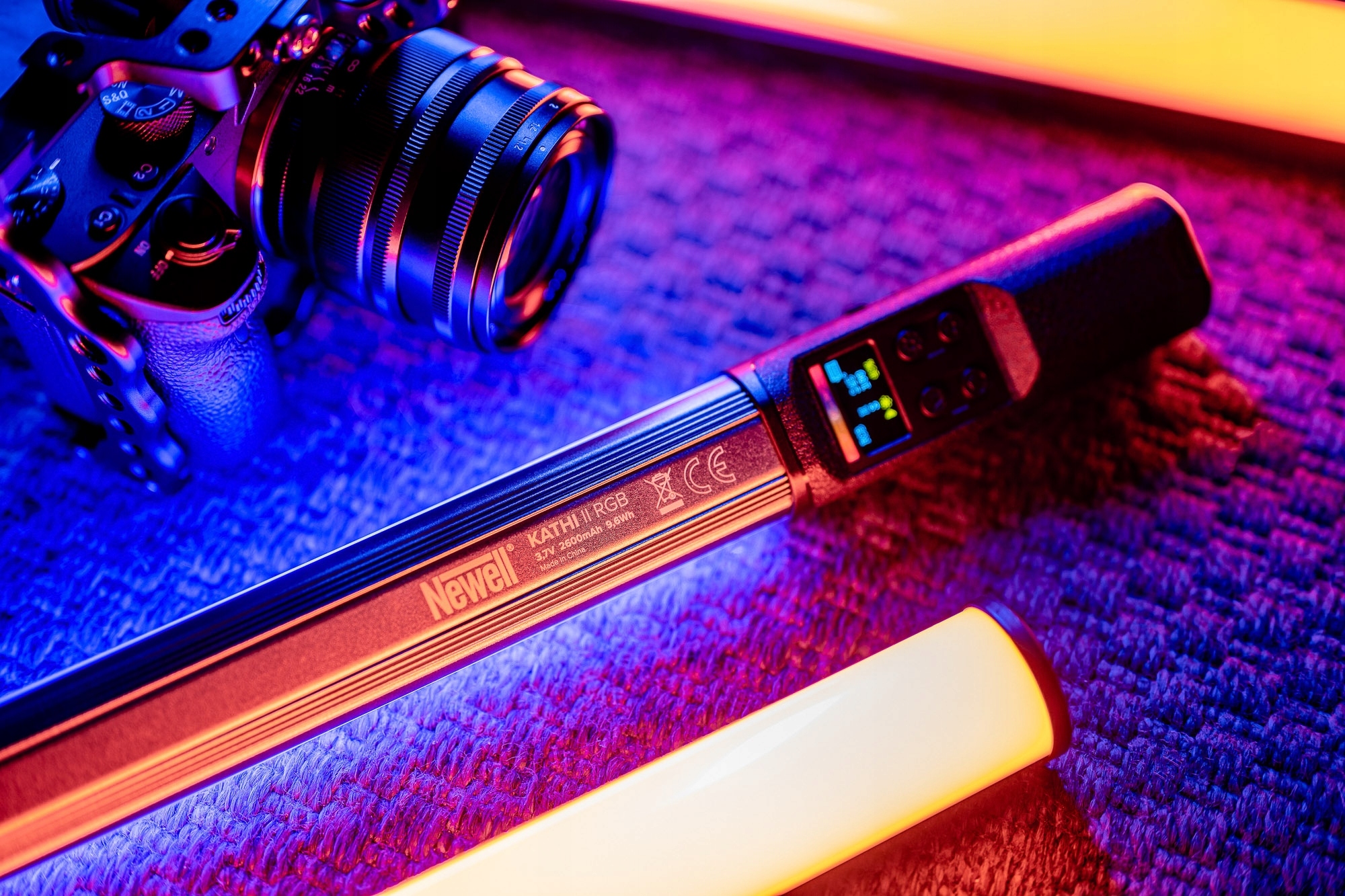 Lampa LED Newell RGB Kathi II (2500 - 9000 K) Moc żarówki/świetlówki 8 W