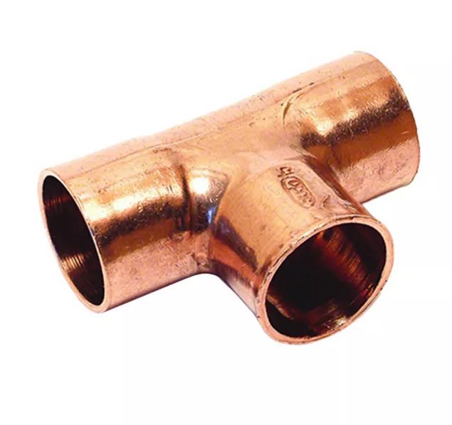 Trójnik CU 22 mm 5130