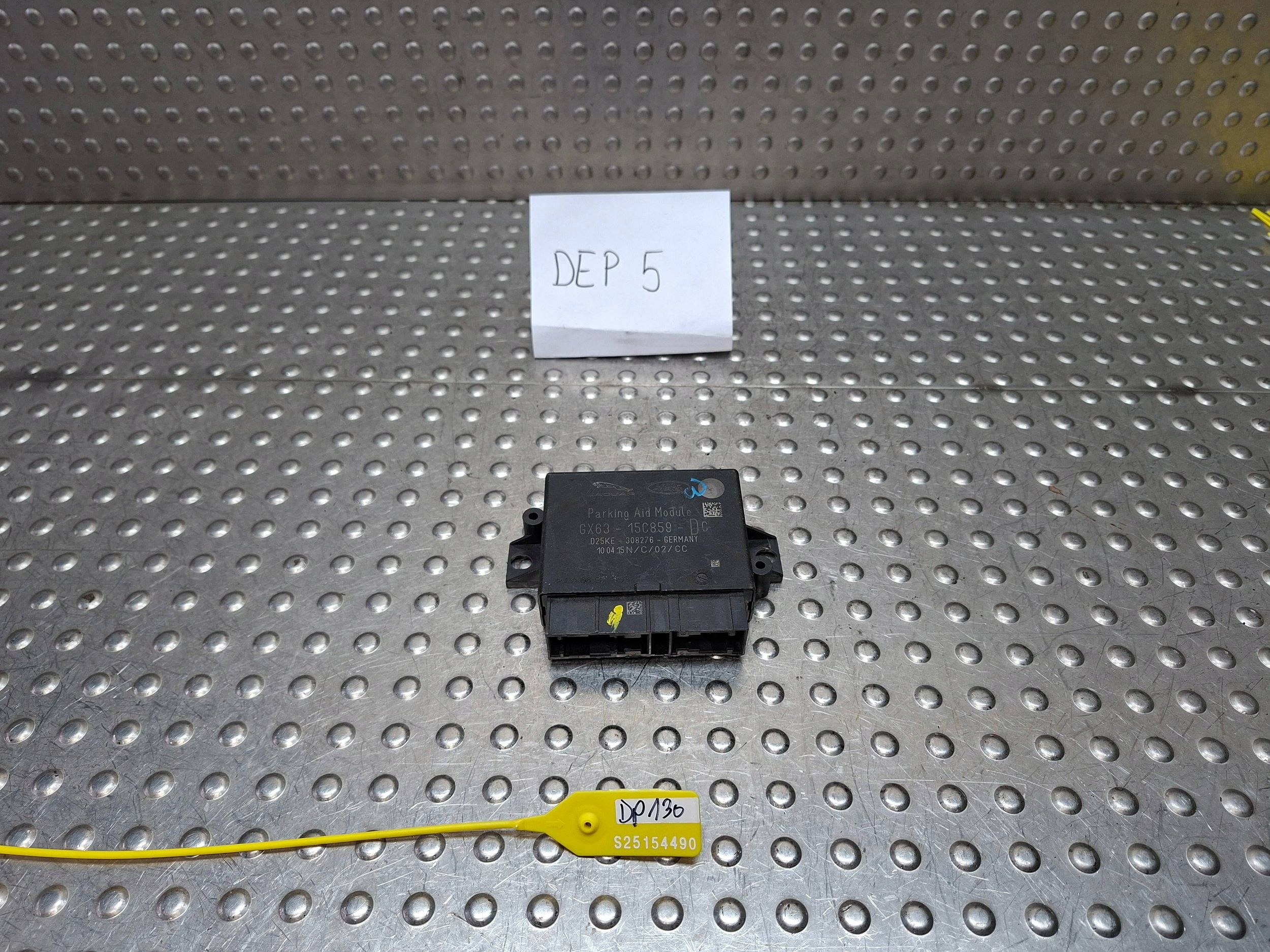 modulo CZUJNIKOW parcheggio PDC JAGUAR XF X260 GX63-15C859-DC