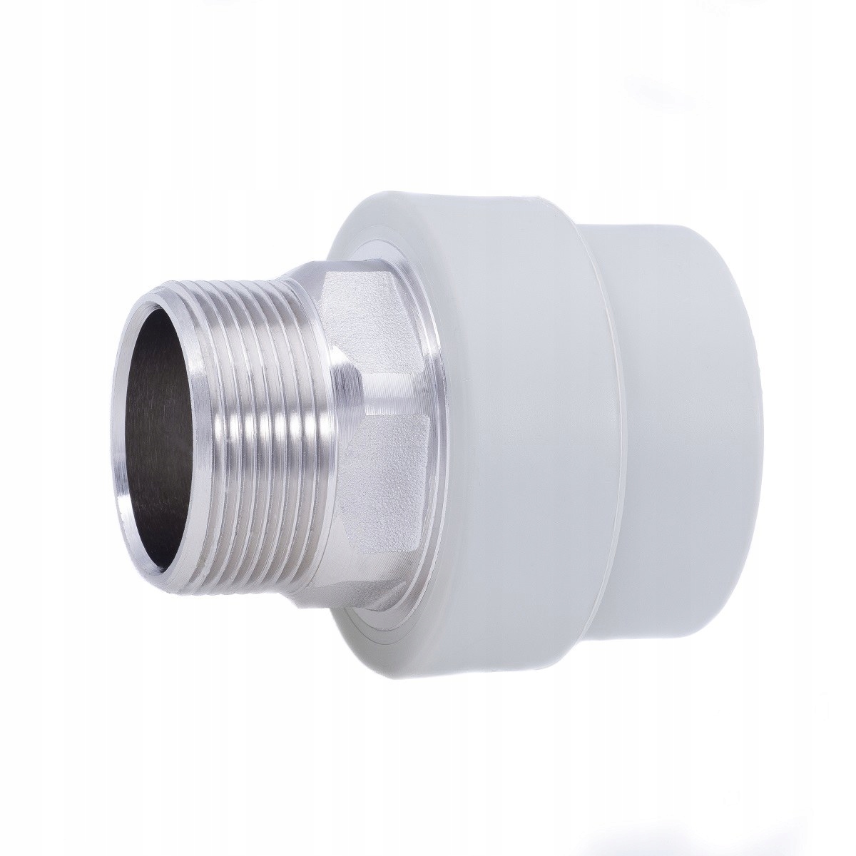 Pp spojka s mosazným Vnější Závit 75/2 1/2" na klíč