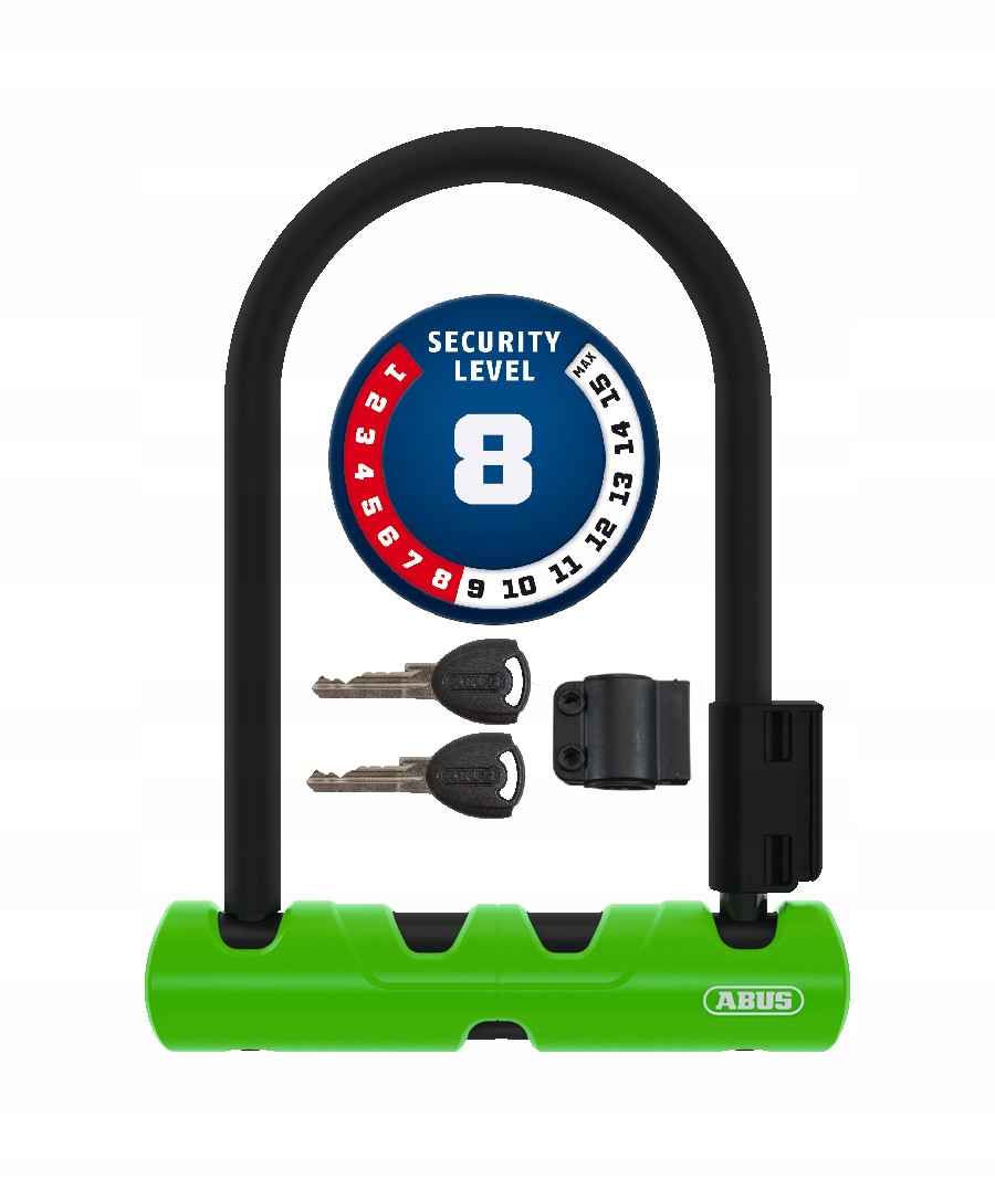 Zabezpieczenie Abus Ultra Mini 410/150HB140 Green SH34 u-lock
