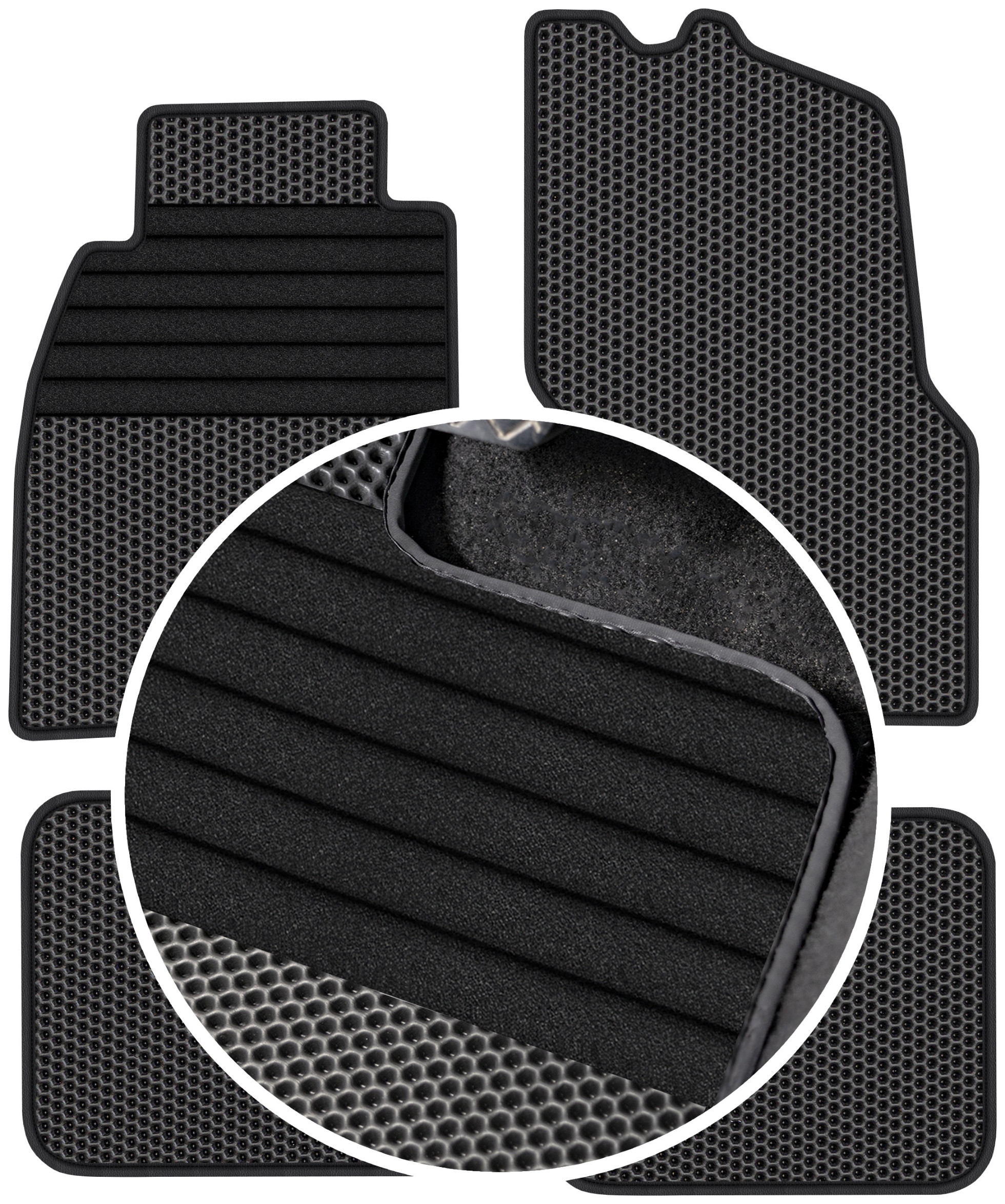 Mitsubishi Carisma 1995-2004 Gumové koberce Eva Eternity Vyztužení XXL