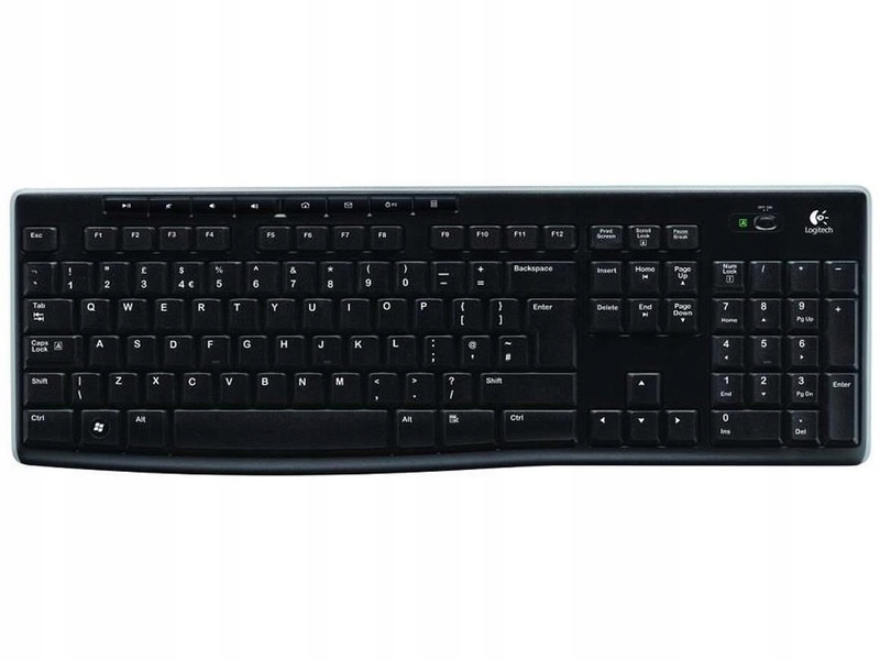 

Klawiatura Logitech Wireless Keyboard K270