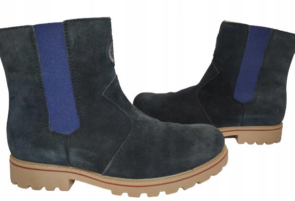 Vlna Kožušek Rieker Z1454 Námořnická Modrá r41