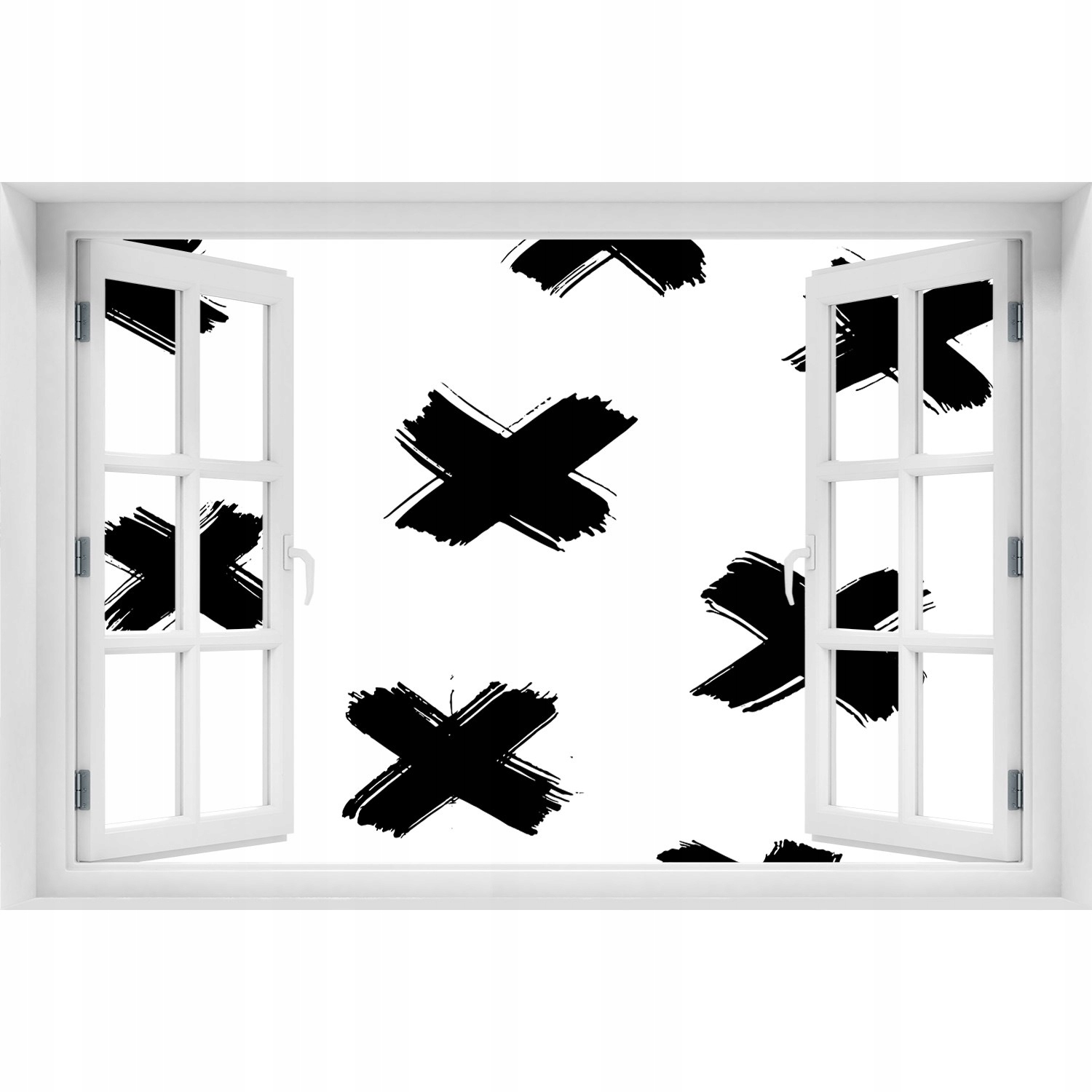 

Fototapeta Naklejka na ścianę Czarno-białe plamy