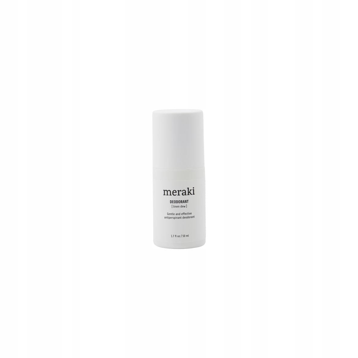 Meraki Deodorant, Linen Dew (lněná Rosa) V: 10 CM, Průměr: 4 CM