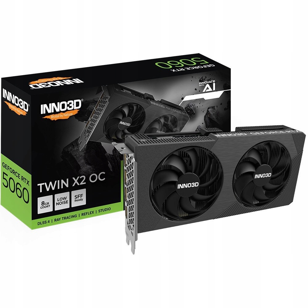 Grafická karta INNO3D Rtx 5060 Twin X2 Oc 8GB