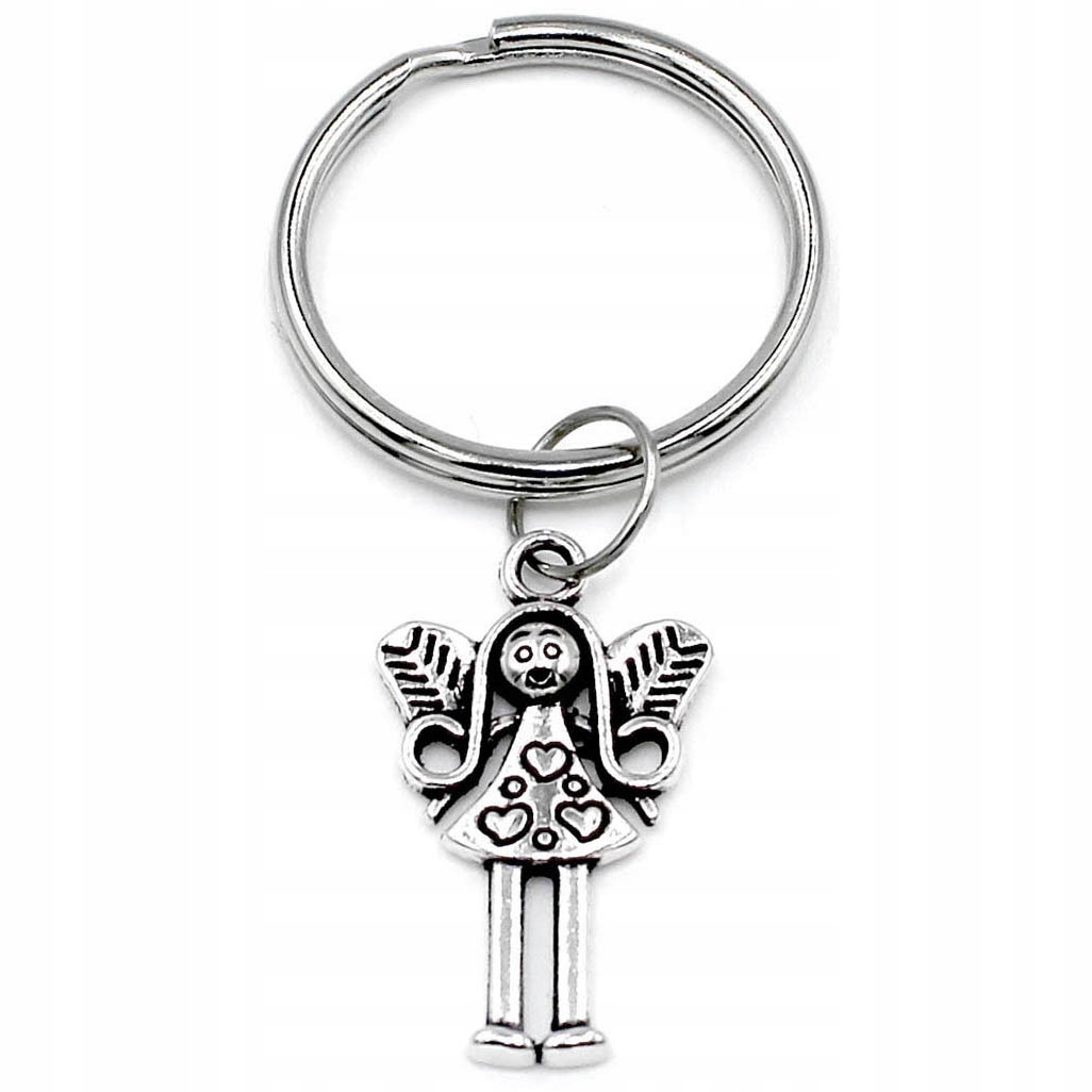 BRELOK ANIOŁ PREZENT DZIEŃ KOBIET WALENTYNKI MAMA