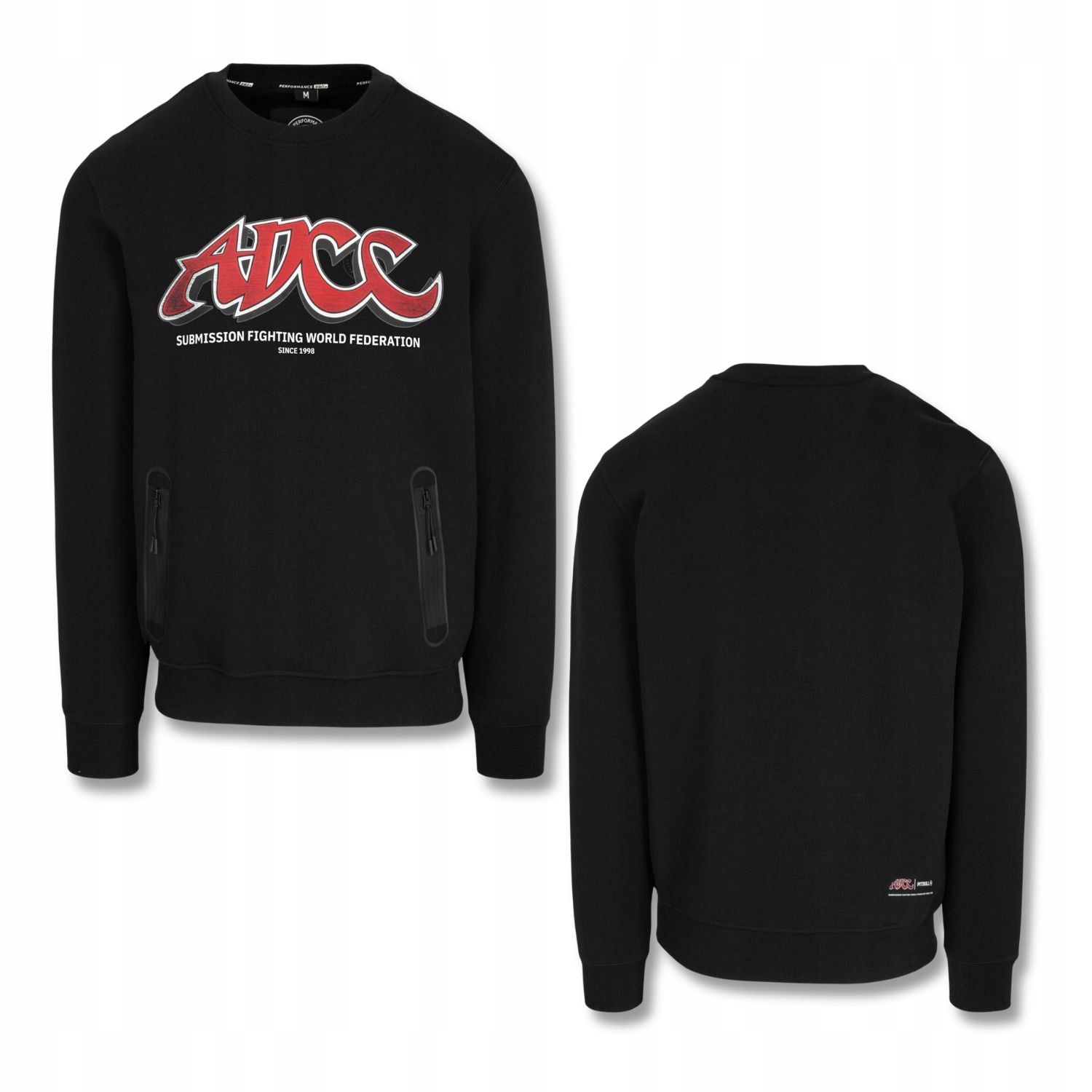 Pánská Mikina crewneck Pitbull Adcc Dogwood bez kapuce, lehce elastická
