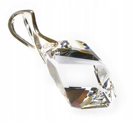 Akce Krystaly Krásný Přívěsek Stříbro Crystal