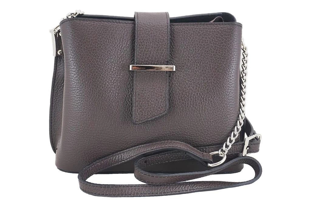 Návštěvní kabelka přes rameno Hnědá tmavá