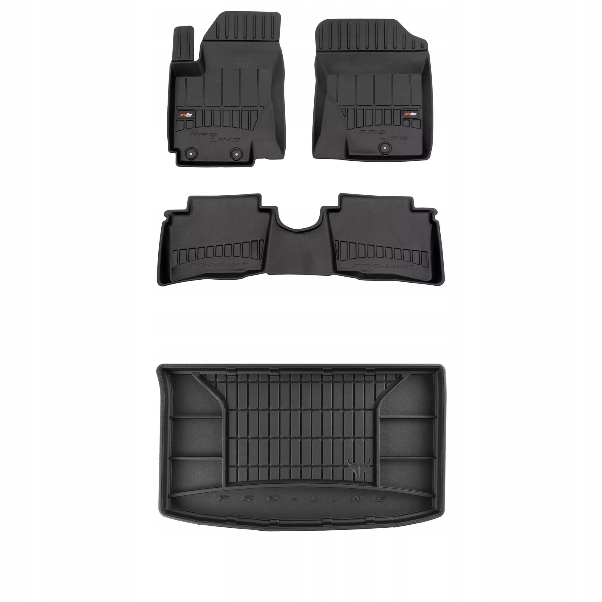 3D gumová sada koberců a rohožek Hyundai i20 I 2008-2015 Hatchback, 5 dveří