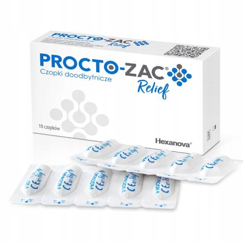 

Procto-Zac Relief czopki, 10 szt.