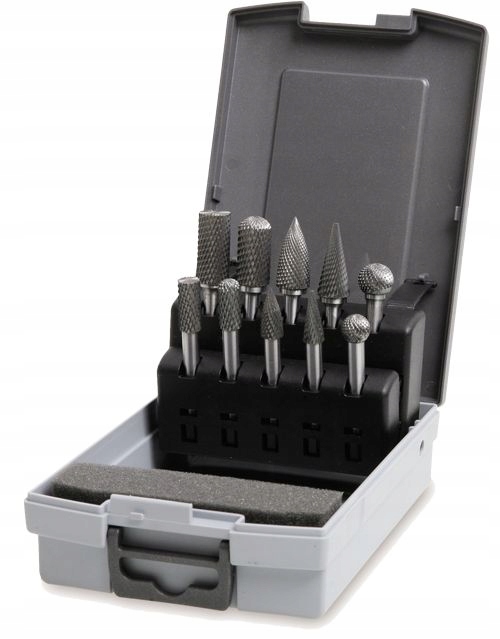 Beta Frézy Rotační Pilníky Ze Slinutého Karbidu 10 Ks.