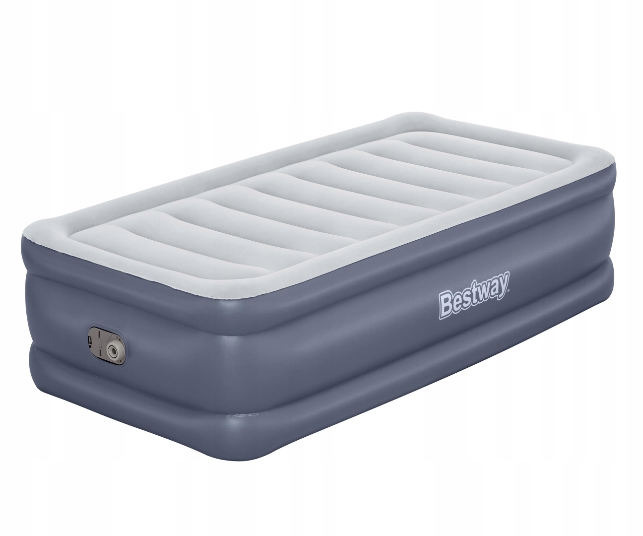 Bestway 6713G Materac dmuchany turystyczny z wbudowaną pompą powietrza Trit