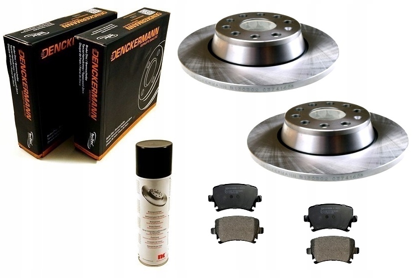 Тормозные диски колодки AUDI A6 C6f 2004-2011 ЗАД. 302mm