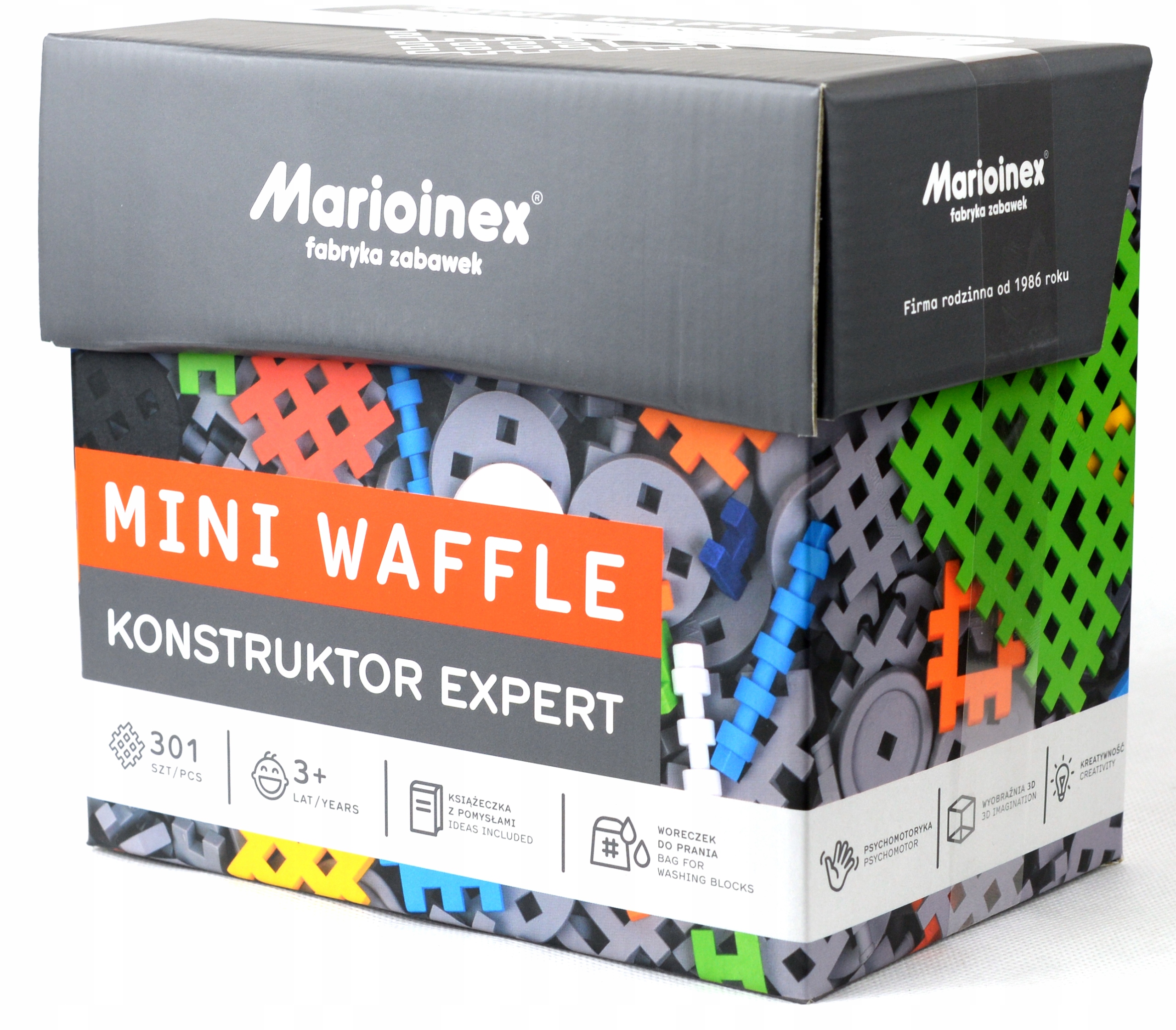 

Mini Waffle Konstruktor Expert 301EL 3+ Marioinex
