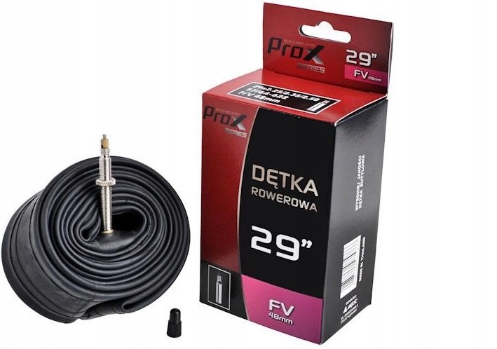 

Dętka Prox 29 x 2,25 / 2,35 / 2,50 Fv 48mm Presta