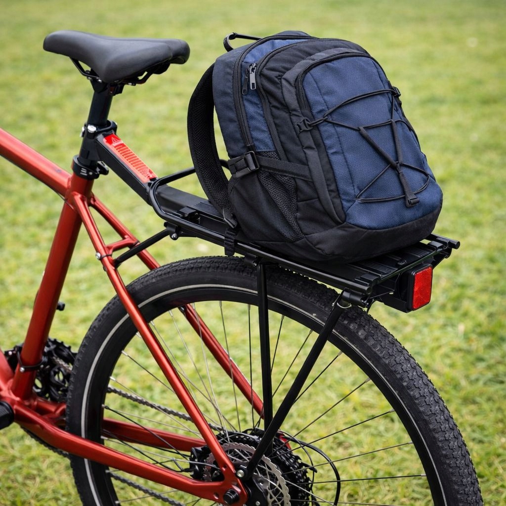 BAGAŻNIK ROWEROWY TYLNY TURYSTYCZNY ALUMINIOWY UNIWERSALNY NA ROWER 9kg Model bagażnik rowerowy
