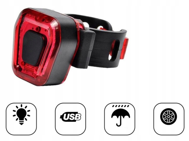 LATARKA LED CREE 1200 NA ROWER ROWEROWA+UCHWYT+ŚWIATŁO STOP TYLNA NA TYŁ Zawartość zestawu akumulator instrukcja obsługi koszyk na baterie ładowarka lampka latarka pasek na nadgarstek uchwyt na kierownicę