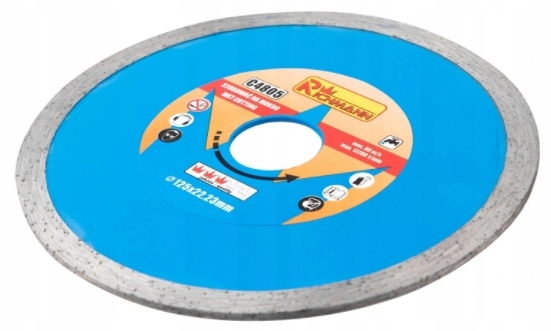 TARCZA DIAMENTOWA DO CIĘCIA SZKŁA PŁYTEK 125 mm Kod producenta C4805