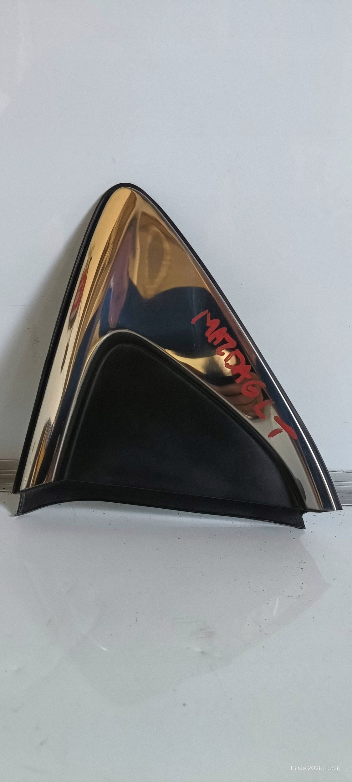 moulage aile arrière gauche triangle MAZDA 6 III GJ GHK1-50N50