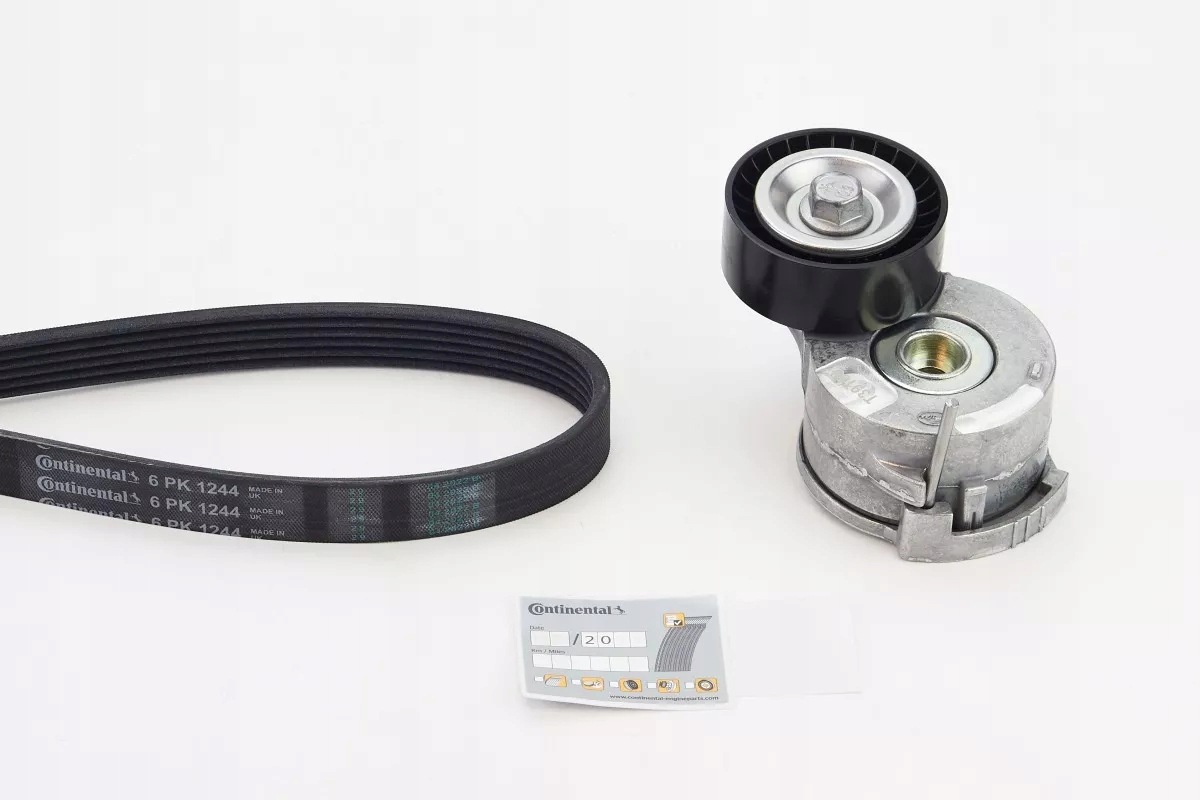 Sada drážkového klínového řemene 6PK1244K2 Continental Ctam Set