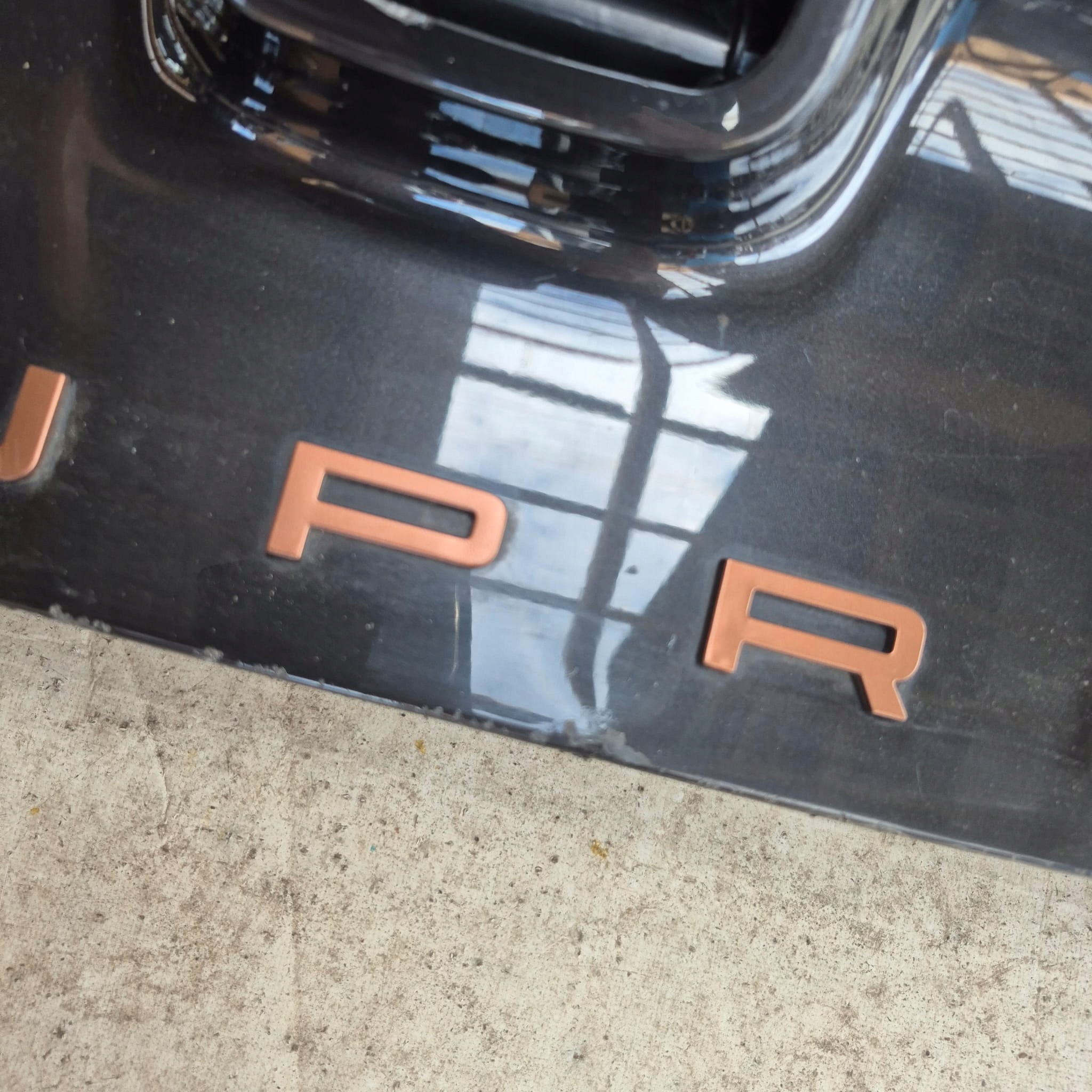 CUPRA BORN 21- trunk door cover boot
