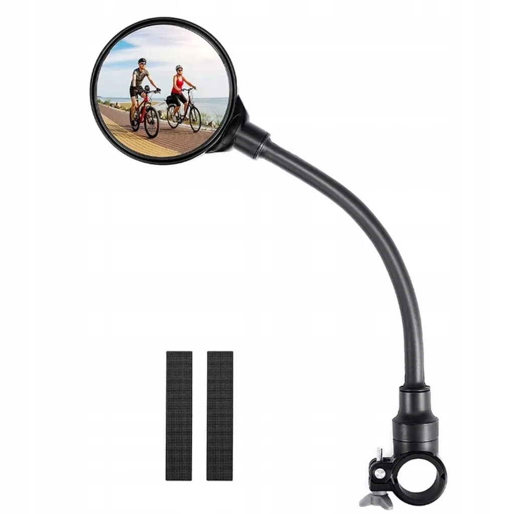 Lusterko rowerowe okrągłe 8cm długie 38 regulowane
