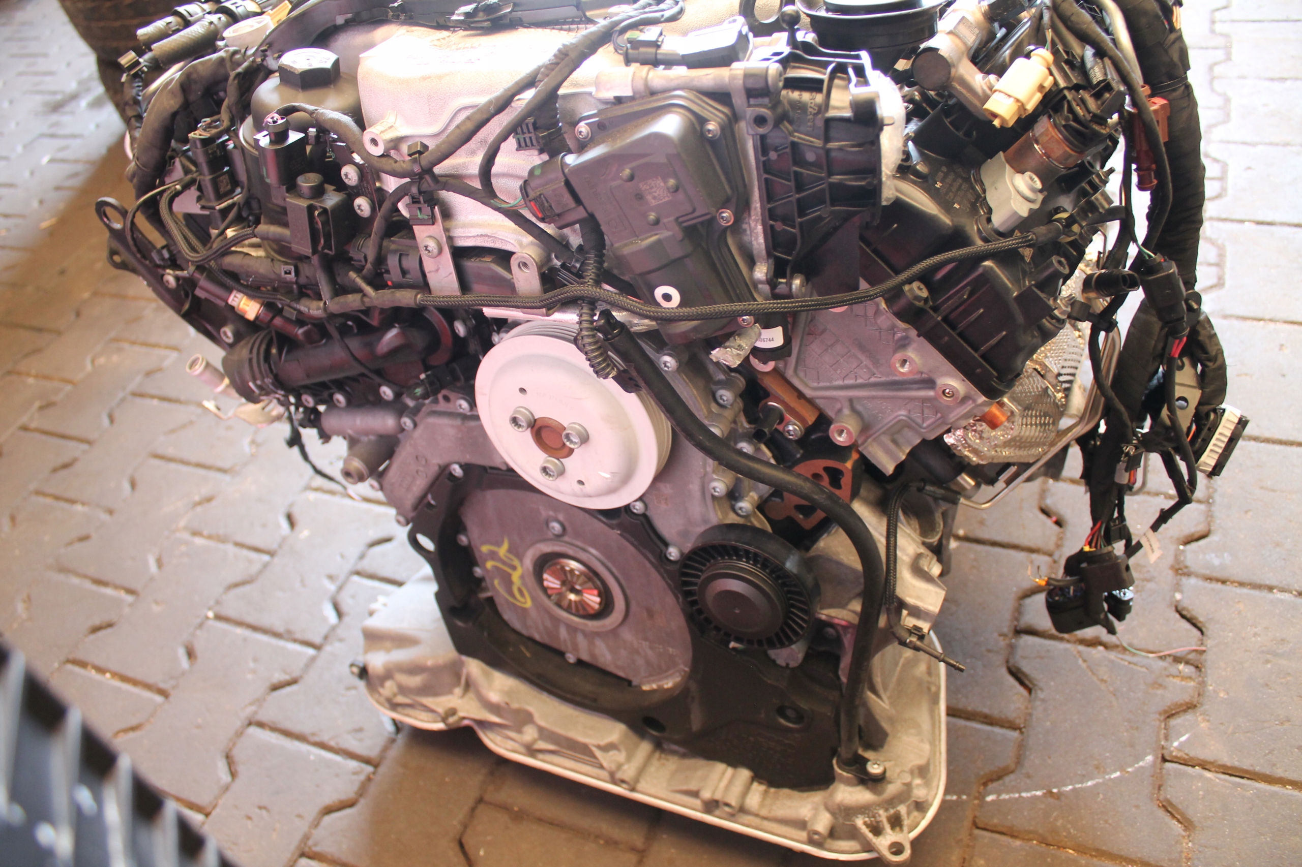 engine complete AUDI 3.0 TDI 20TYS KM DPY