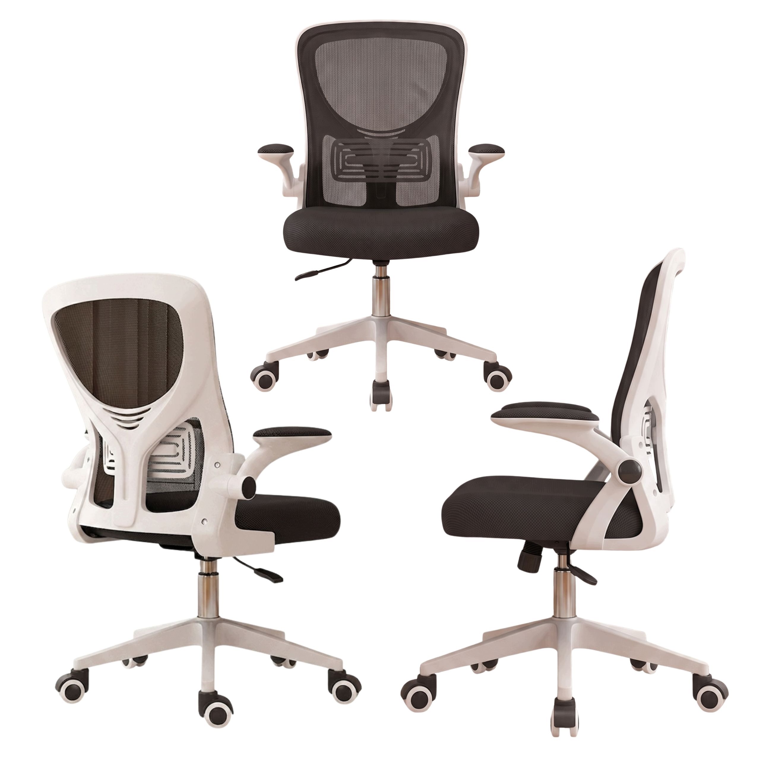 Fotel biurowy ergonomiczny obrotowy krzesło biurowe siatka
