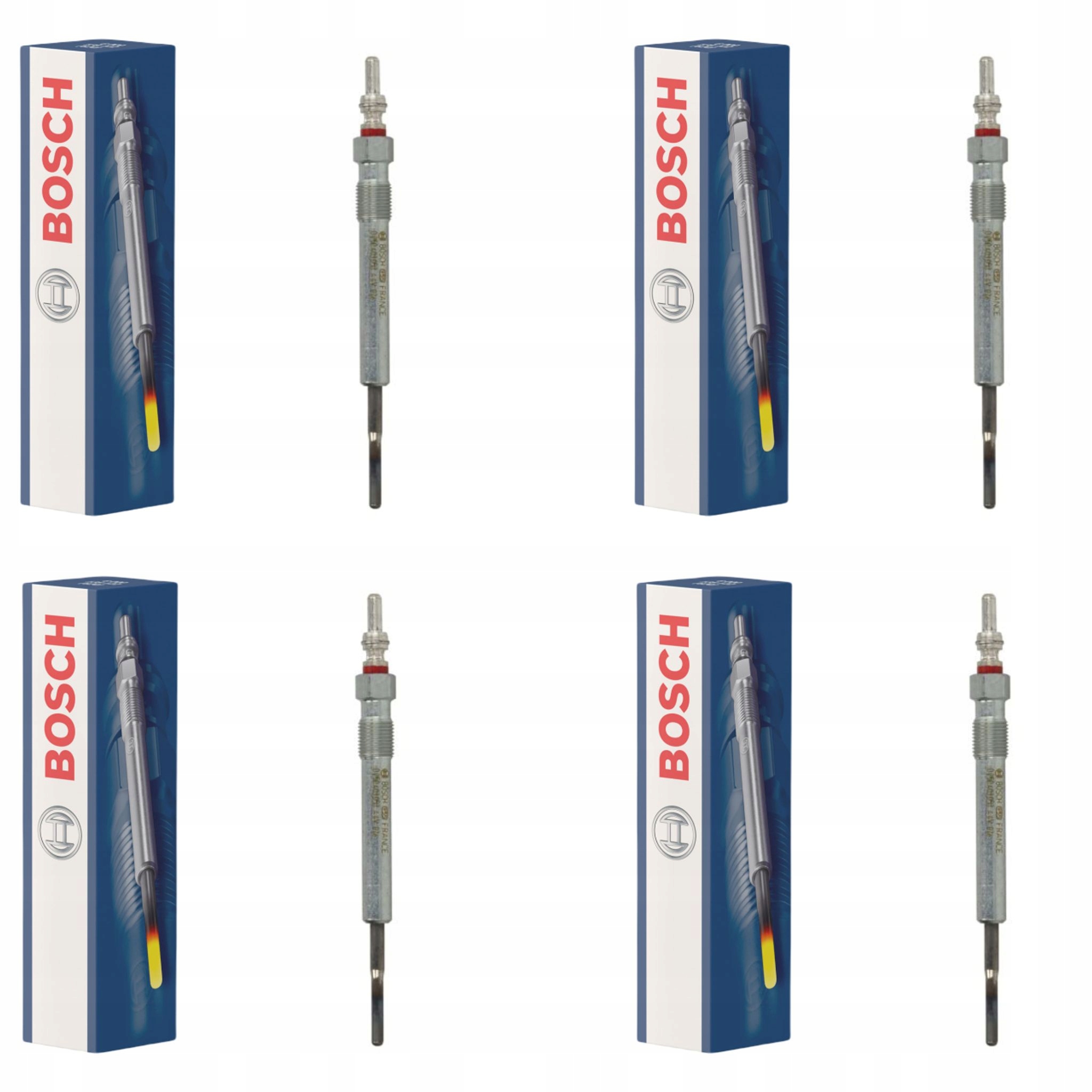 BOSCH ŚWIECE ŻAROWE FOCUS MK4 MONDEO MK5 S-MAX KUGA MK3 TRANSIT RANGER 2.0