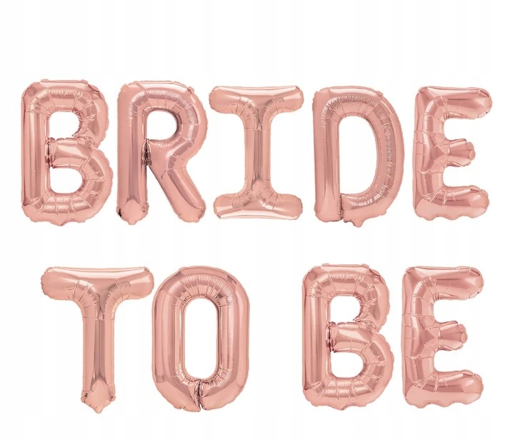

Balony Bride To Be napis Wieczór Panieński