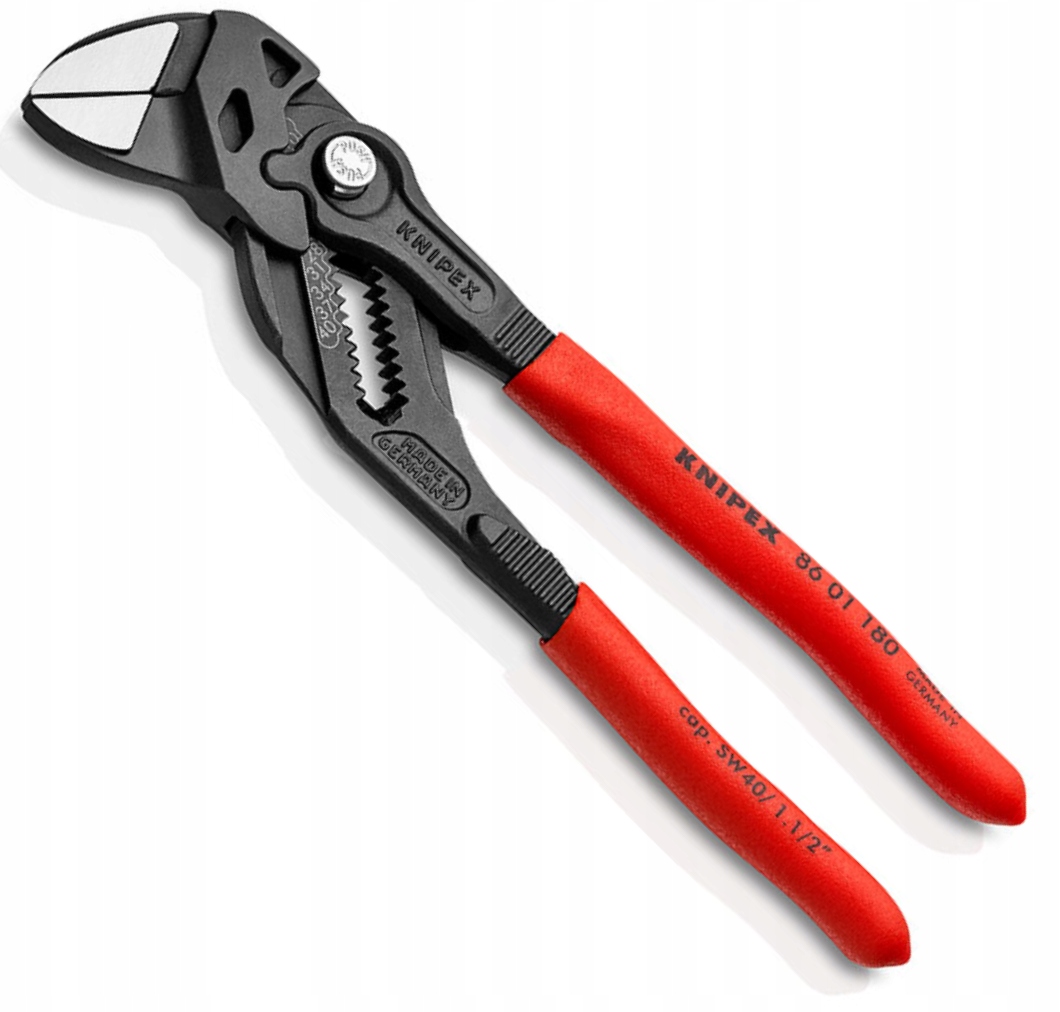 

Knipex Szczypce nastawne fosforanowane Klucz 180mm