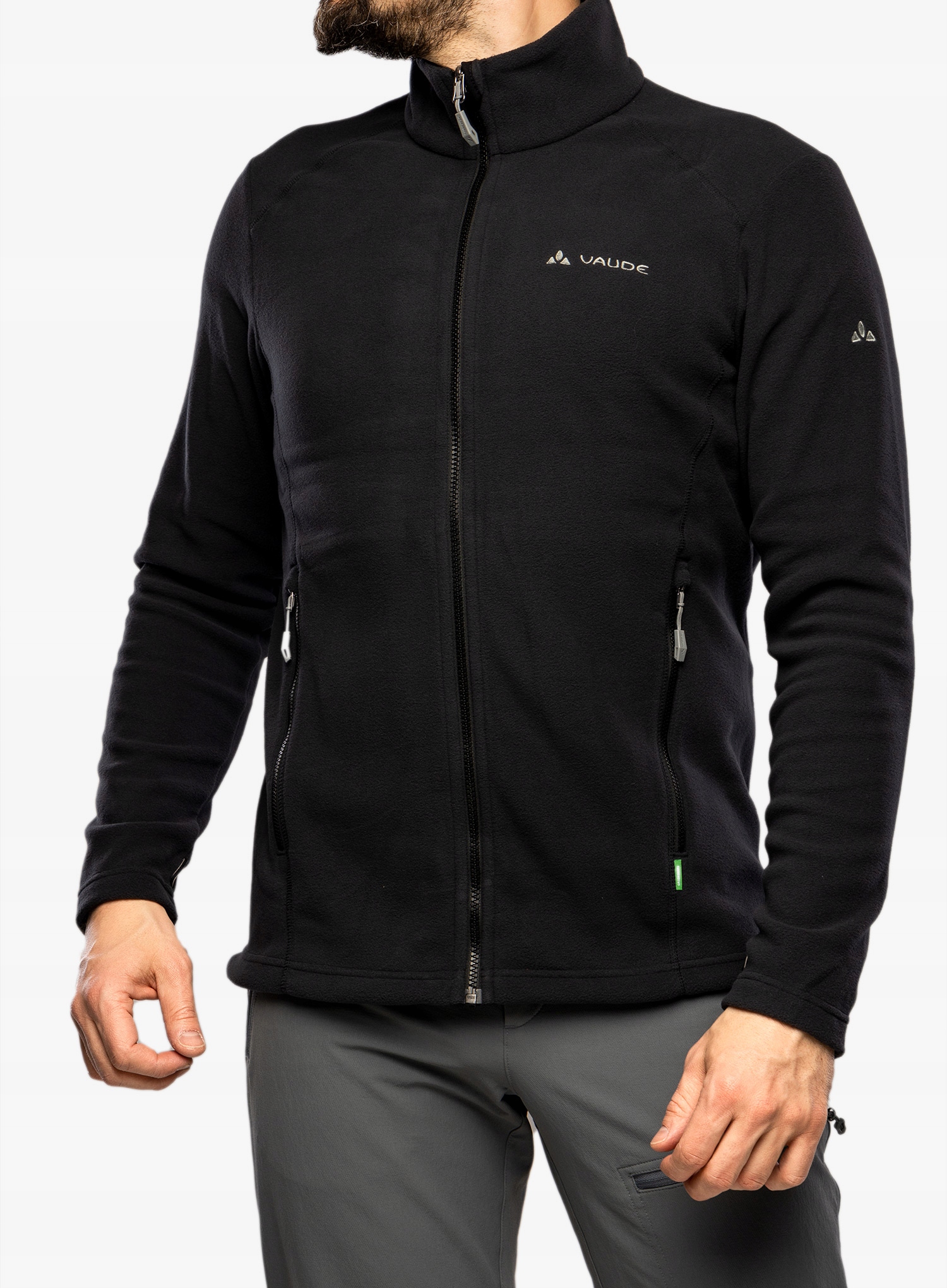 Mikina fleecová Vaude Rosemoor Fleece Jacket II černá XXL